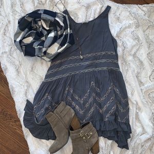 Voile and Lace Trapeze Slip by Free People